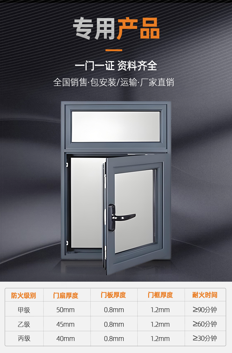 综合型防火窗厂家